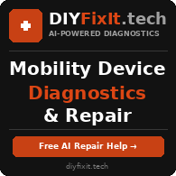 DIYFixIt.tech - Free AI Mobility Device Diagnostics & Repair