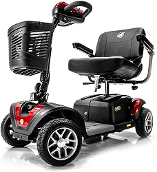 BUZZAROUND EX Extreme 4-Wheel Heavy Duty Long Range Travel Scooter