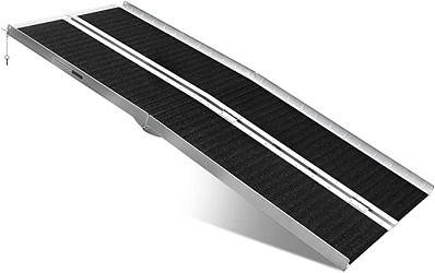 Non Skid Portable Wheelchair Ramp Multi Fold 6FT