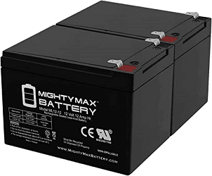 Scooter & Wheelchair Battery: Terminal & Size Buying Guide 2 12V 12AH Battery for Pride Mobility Go-Go Scooters (other scooters too)