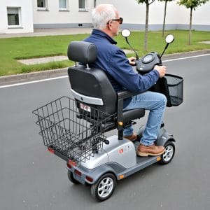 Mobility Scooter Rear Basket